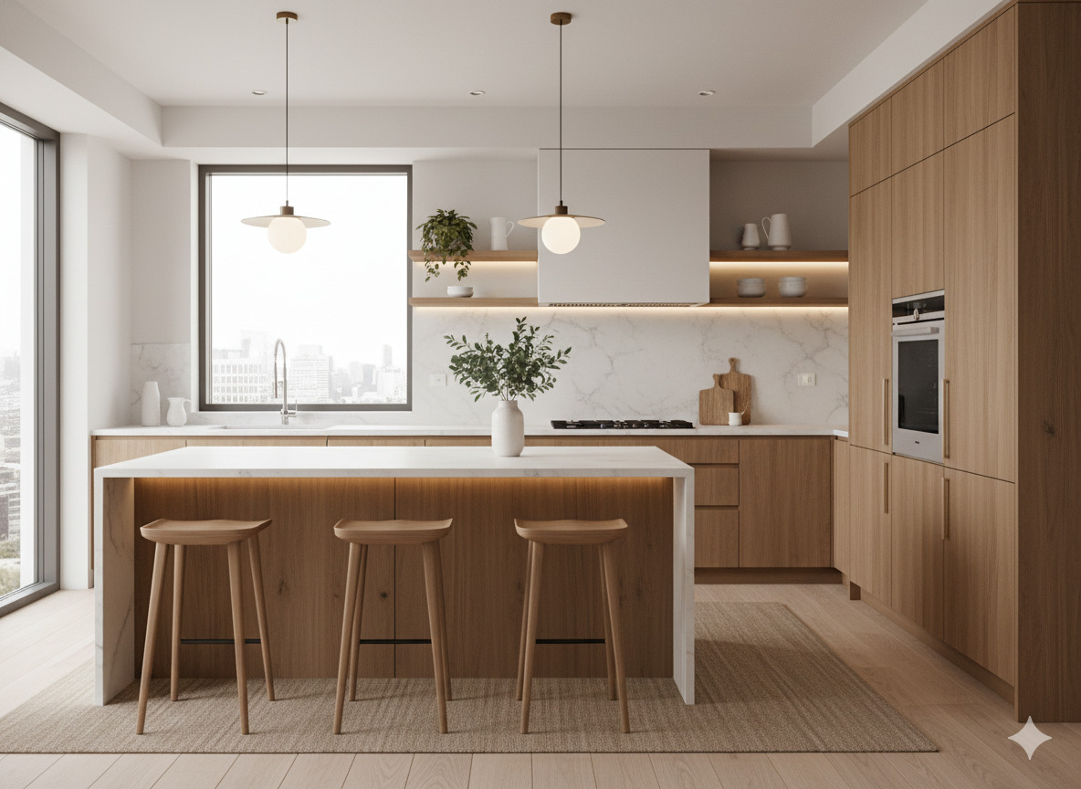 Stylish kitchen with modern décor